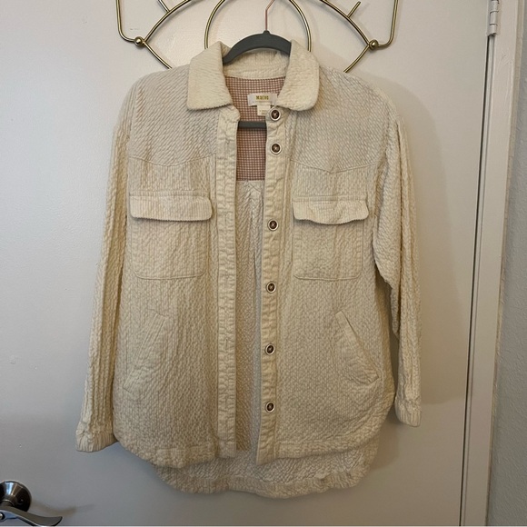 Maeve Anthropologie Corduroy Shirt Jacket - Picture 1 of 4